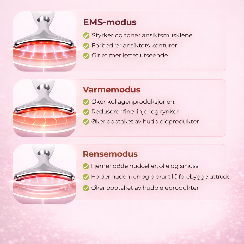 Opsyla 7-i-1 LED-ansiktsskulptør